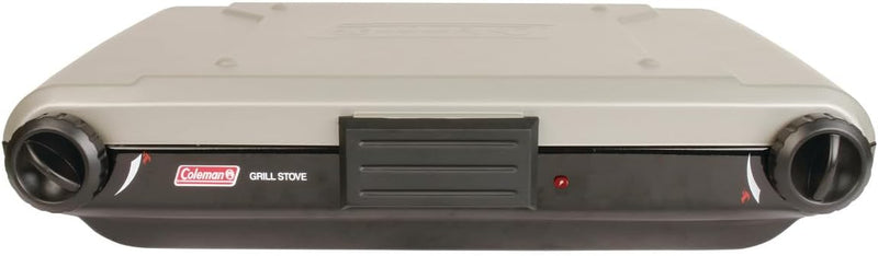 Coleman Tabletop Propane Gas Camping 2-in-1 Grill/Stove, 2-Burner