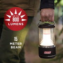 Coleman 1000L LED Lantern with Enhanced Battery Protection, Water-Resistant, Batteries Last up to 25% Longer Than Other Lanterns, Great for Camping, Power Outage, Emergencies