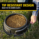 BRUTE Animal Pan Feeder, 1.25 Gallon