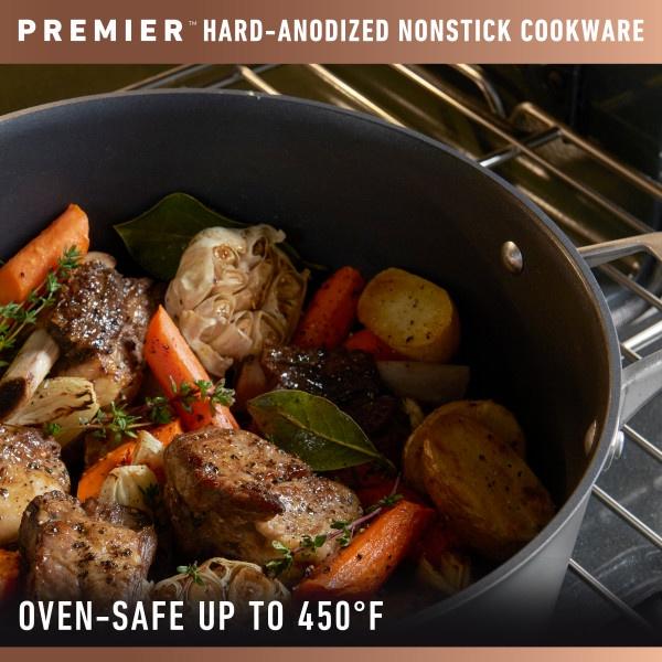 Calphalon Premier Hard-Anodized Nonstick 8.5 Qt. Dutch Oven with Lid