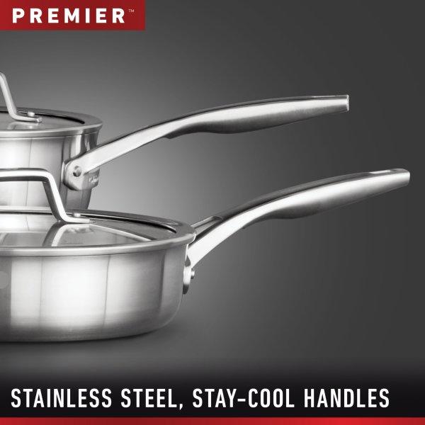 Calphalon Premier Stainless Steel 5 Qt. Saute Pan