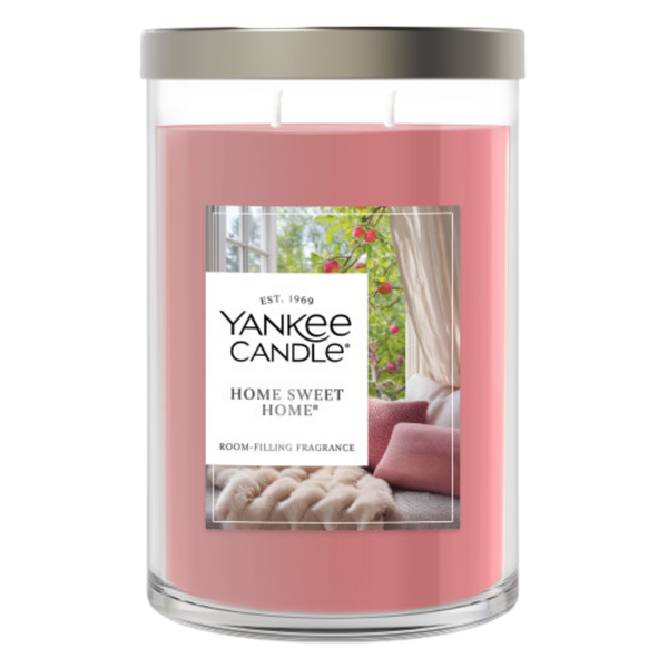 Yankee Candle Large Tumbler Scented Candle, Home Sweet Home, 20 oz
