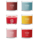 Yankee Candle Hot Toddy Nights, Mini Candle Set - 1.3 OZ Scented Mini Jar Candles (6 Pack)