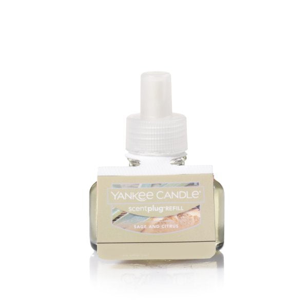Yankee Candle Scent Plug Refill, Sage & Citrus (Pack of 4)