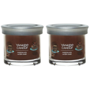 Yankee Candle Small Tumbler Scented Single Wick Jar Candle, Chocolate Layer Cake, Over 20 Hours of Burn Time, 4.3 Ounce (Pack of 2)