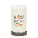 Yankee Candle Medium Pillar Scented Candle, White Spruce & Grapefruit, 14.25 oz, 2-Pack