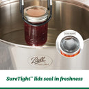 Ball Easy Label Glass Mason Jar, Regular Mouth, Quart Size, 32 OZ (12-Pack)