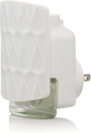 Yankee Candle Scentplug Diffuser, Organic Pattern White