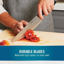 Calphalon Select, Antimicrobial Self-Sharpening 12-Piece Cutlery Set with SilverShield Knife Handles, 1 CT