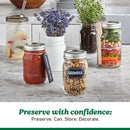 Ball Easy Label Glass Mason Jar, Regular Mouth, Quart Size, 32 OZ (12-Pack)