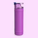 bubba DualSip Leakproof Insulated Water Bottle with Straw, Moodbooster, 24 Ounce