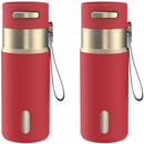 Contigo AutoSeal Vacuum-Insulated Stainless Steel Travel Mug, Goji Berry Champagne, 16 Ounce