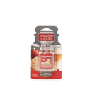 Yankee Candle Car Air Fresheners, Hanging Car Jar Ultimate, Neutralizes Odors Up To 30 Days, Sugared Cinnamon Apple, 0.96 OZ (Pack of 4)