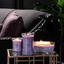 WoodWick Large Hourglass Scented Candle, Crackles as it Burns, Lavender Spa, 21oz