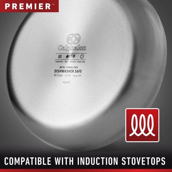 Calphalon Premier Stainless Steel 5 Qt. Saute Pan