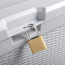 Rubbermaid Deck Box, Extra Large, 134 Gallon, Light Grey