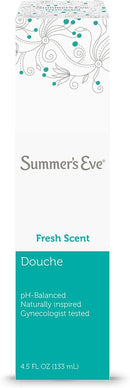Summer's Eve Douche, Fresh Scent, 1 Unit, 4.5 Ounce