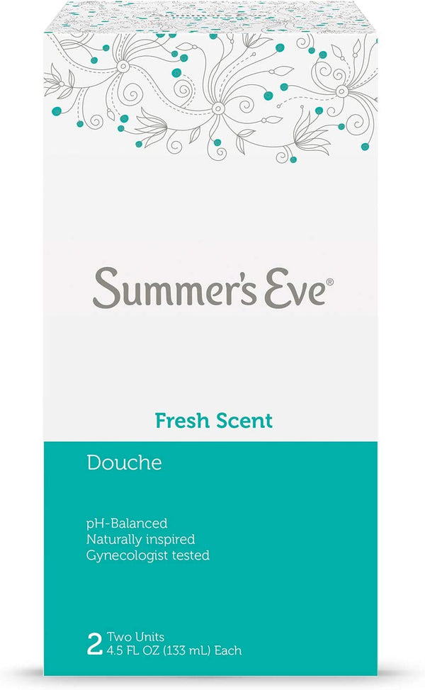 Summer's Eve Douche, Fresh Scent, 2 Units, 4.5 oz Each