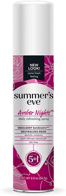 Summer's Eve Amber Nights Daily Refreshing Feminine Spray, pH balanced, 2 oz