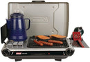 Coleman Tabletop Propane Gas Camping 2-in-1 Grill/Stove, 2-Burner