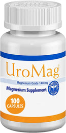 Uro-Mag Magnesium Supplement, Magnesium Oxide Dietary Mineral Supplement, 100 Count