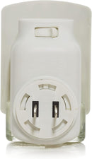 Yankee Candle Scentplug Diffuser, Organic Pattern White