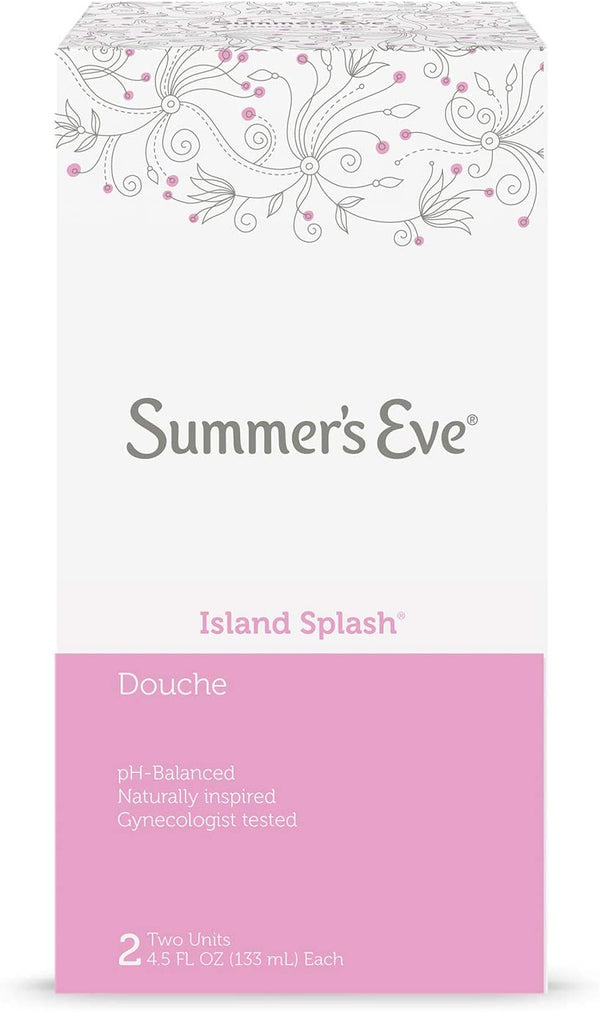 Summer's Eve Douche, Island Splash, 2 Units, 4.5 oz Each