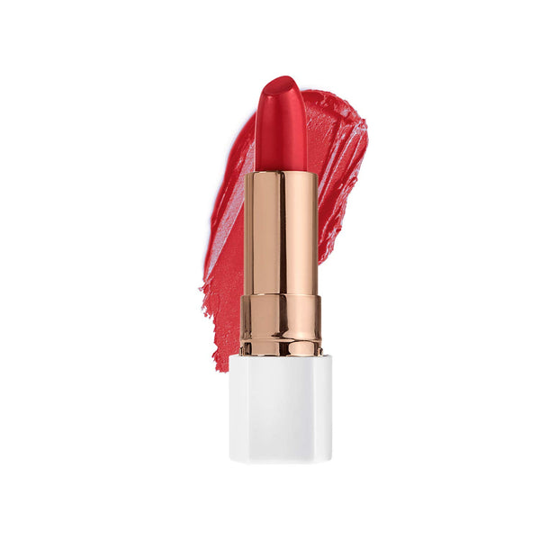 Flower Beauty Petal Pout Lipstick - Cruelty Free - Nourishing & Highly Pigmented Lip Color with Antioxidants (Poppy Pout - Matte)