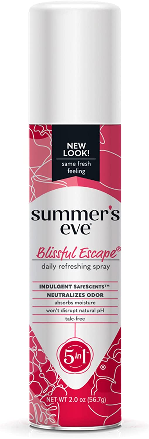 Summer's Eve Blissful Escape Daily Refreshing Feminine Spray, pH balanced, 2 oz