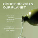 Hey Humans Banana Aloe Deodorant, Body Wash & Body Lotion Set | Vegan, Cruelty Free