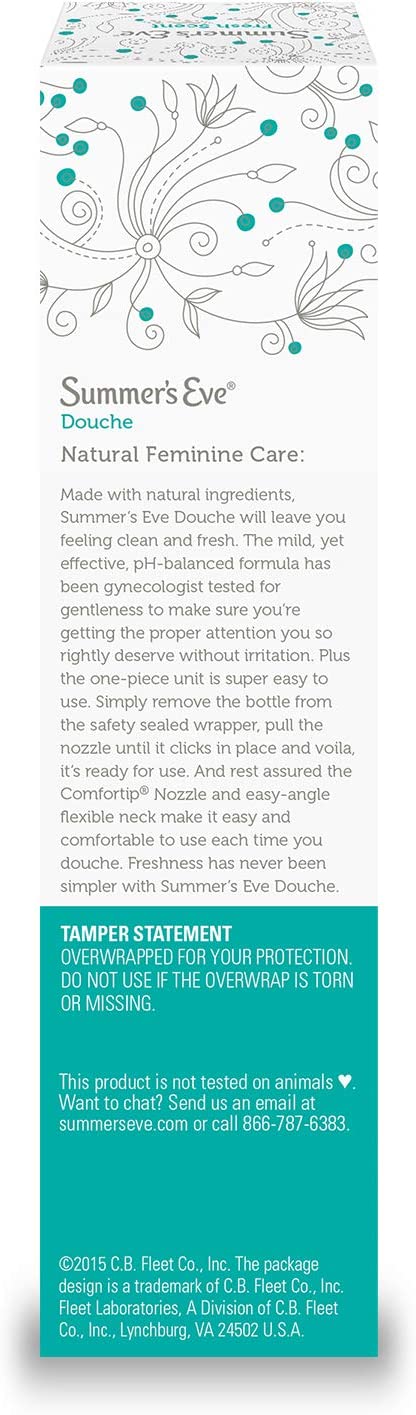 Summer's Eve Douche, Fresh Scent, 1 Unit, 4.5 Ounce