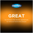 DenTek Slim Brush Interdental Cleansers, Extra Tight, Mouthwash Blast, 32 CT