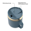 Contigo Snapseal Stainless Steel Leakproof Mug, Denim Champagne, 14 Ounce