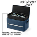 Coleman Snap 'N Go 55-Quart Collapsible Hard Cooler, Sapphire Blue