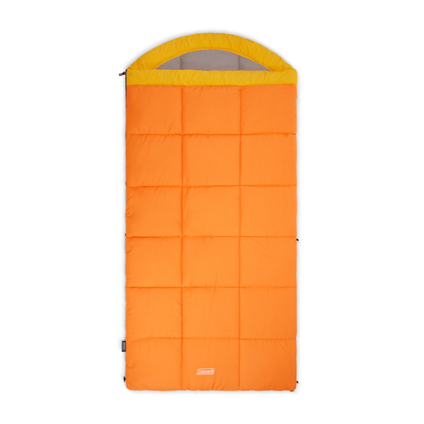 Coleman Arch Bay 15°F Big & Tall Sleeping Bag, Daffodil