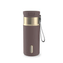 Contigo SnapSeal Vacuum-Insulated Stainless Steel Travel Mug, Terra Champagne, 16 Ounce (2 Pack)