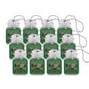 Yankee Candle Car Air Fresheners, Hanging Car Jar Ultimate, Neutralizes Odors Up To 30 Days, Balsam & Cedar, 0.96 OZ (Pack of 12)