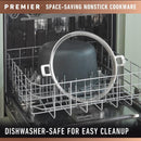 Calphalon Premier Space-Saving Hard-Anodized Nonstick 12 Qt. Stock Pot with Lid