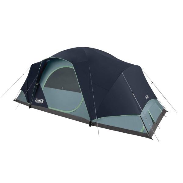 Coleman Camping Tent | Skydome 12 Person Tent | XL, Blue Nights