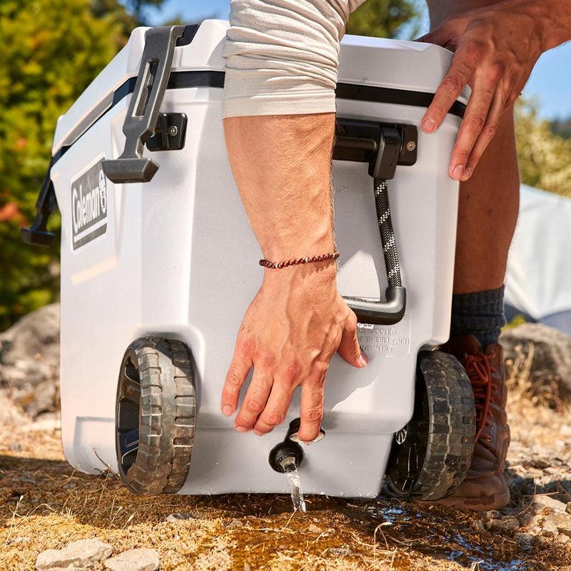 Coleman Convoy Series 100 Qt. Cooler With Wheels, White