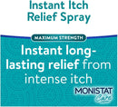 MONISTAT Care Maximum Strength Instant Itch Relief Spray, 2 oz