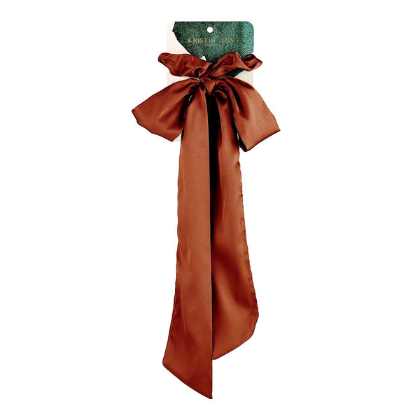Kristin Ess The Scrunchie & Scarf Set ? Rust