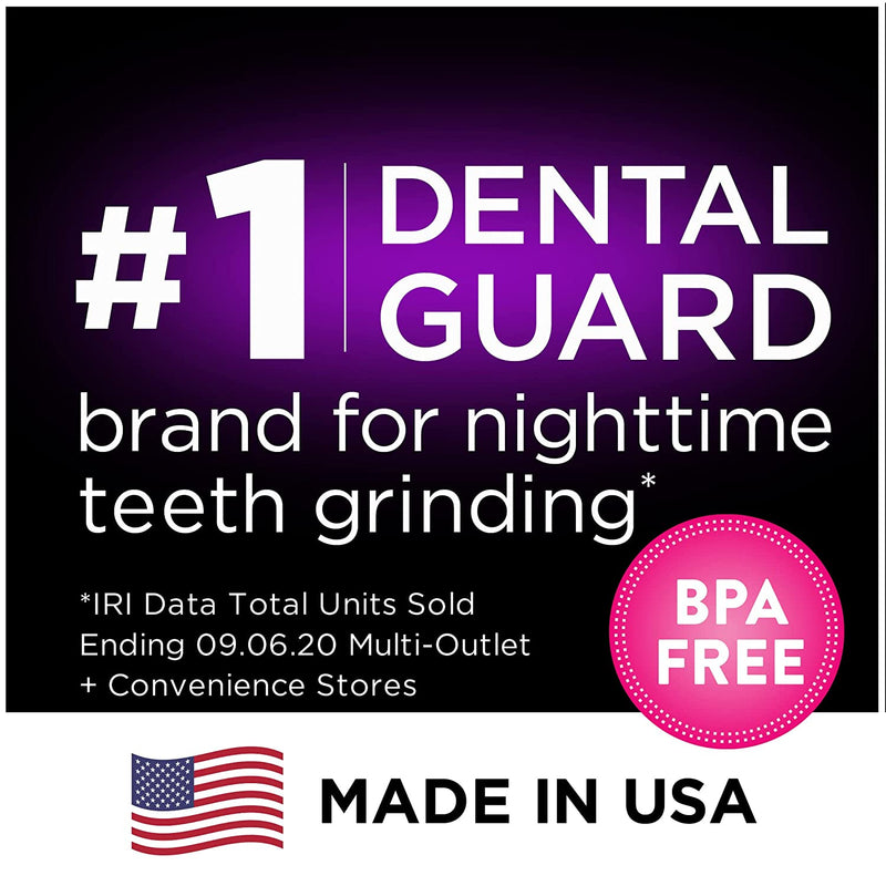 Dentek Floss Picks Professional-Fit Dental Guard for Nighttime Teeth Grinding, 1 ct