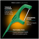 Dentek Floss Picks Fresh Clean Floss Picks, For Extra Tight Teeth, 75 ct