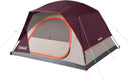 Coleman Skydome 4-Person Tent, Blackberry, 1 CT