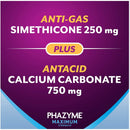Phazyme Maximum Strength Gas & Acid Relief, Works Fast, Cherry Flavor, 24 Chews