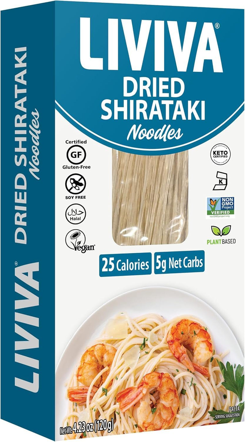 Liviva Dried Shirataki Noodle (2 Pack), 1 CT