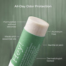 HEY HUMANS Apple Matcha Deodorant & Body Wash Set | Vegan, Cruelty Free, Cream