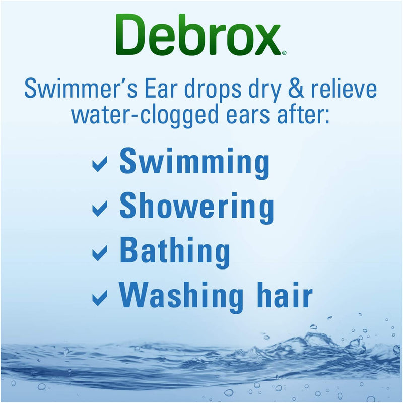 Debrox Swimmer's Ear Drying Drops for Adults & Kids, 1 OZ