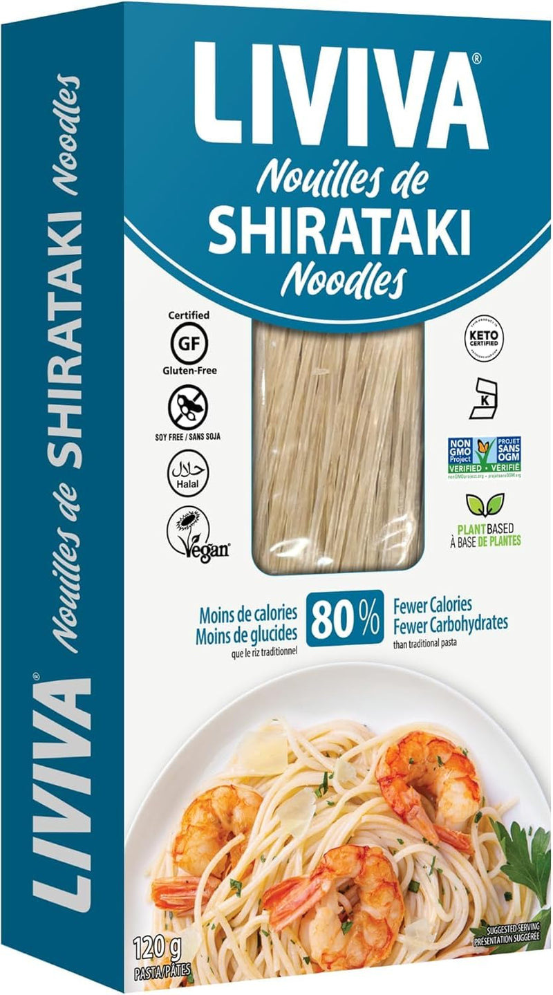 Liviva Dried Shirataki Noodle (4 Pack), 1 CT